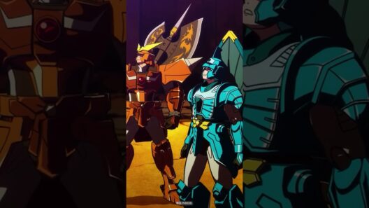 「親父…」/TVアニメ『鎧真伝サムライトルーパー』第4話より