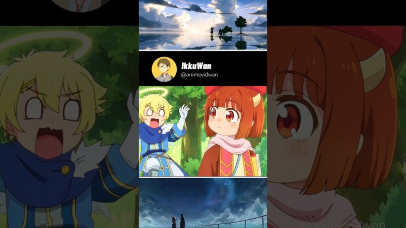 Demon win😂 [ The Demon King's Daughter Is Too Kind!! ] #anime #shorts