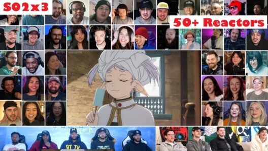 [50+ Reactors] Frieren: Beyond Journey's End SEASON 2 Episode 3 MEGA REACTION Mashup