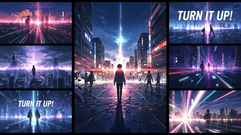 Turn It Up - a子(Ako)/feat.ヤンパパン！「ダーウィン事変」ED【字幕歌詞】