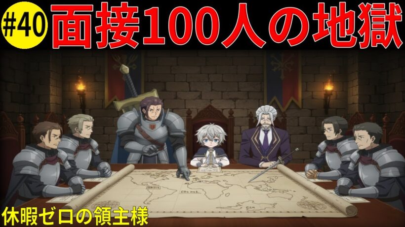 領主ヴァンが過労で倒れる!?面接100人&鬼訓練の地獄スケジュール【お気楽領主の楽しい領地防衛】