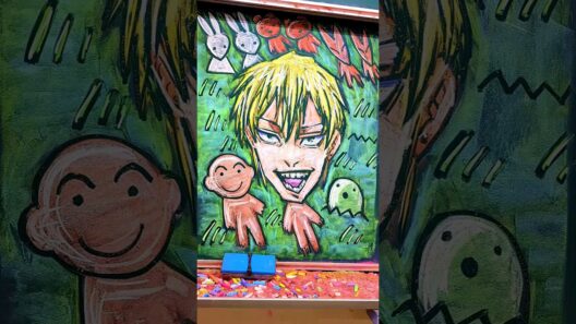 【黒板アート】チョークで 呪術廻戦 死滅回游 前編 禪院直哉かいてみた   #呪術廻戦 #死滅回游  #禪院直哉 #kinggnu #aizo   #chalkart  #黒板アート #ドブカス