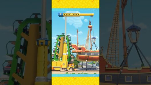 Rubble moves a BIG pirate ship! #shorts