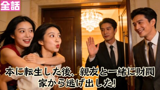 【日本語吹き替え】本に転生した後、親友と一緒に財閥家から逃げ出した！#短編ドラマ  #minidrama