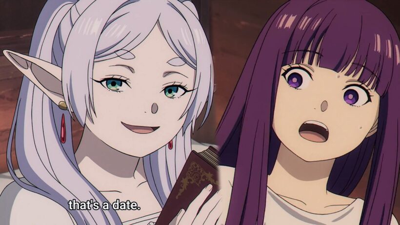 Frieren Give Love Advice To Fern & Stark ☺️...🙃 Anime Funny Love Moment - Sousou no Frieren