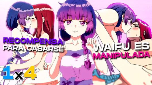 🤖 Tu WAIFU ANDROIDE te ENGAÑA con FANSERVICE 3CCH1 🥵 para CASARTE con ELLA 💜 | ANDROID WA KEIKEN 1x4
