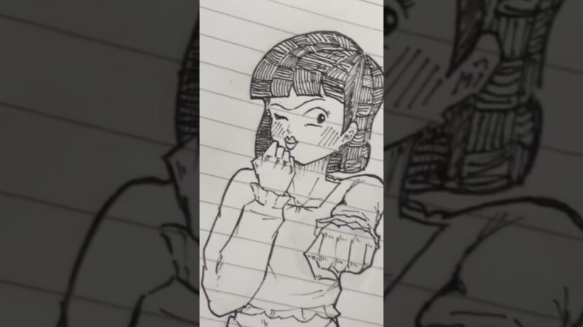 一応高校のおしゃれ番長 #物星大 #イラスト #ハイスクール奇面組 #fyp