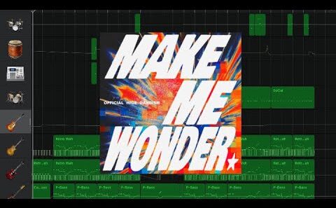 Make Me Wonder-official髭男dism-【ダーウィン事変】主題歌ガレージバンドで耳コピしてみた