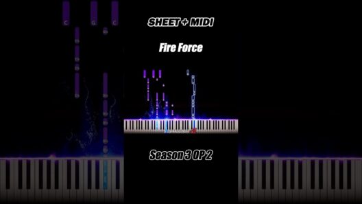 Fire Force Season 3 OP 2 - 'Ignis' | Piano Tutorial & Sheet Music