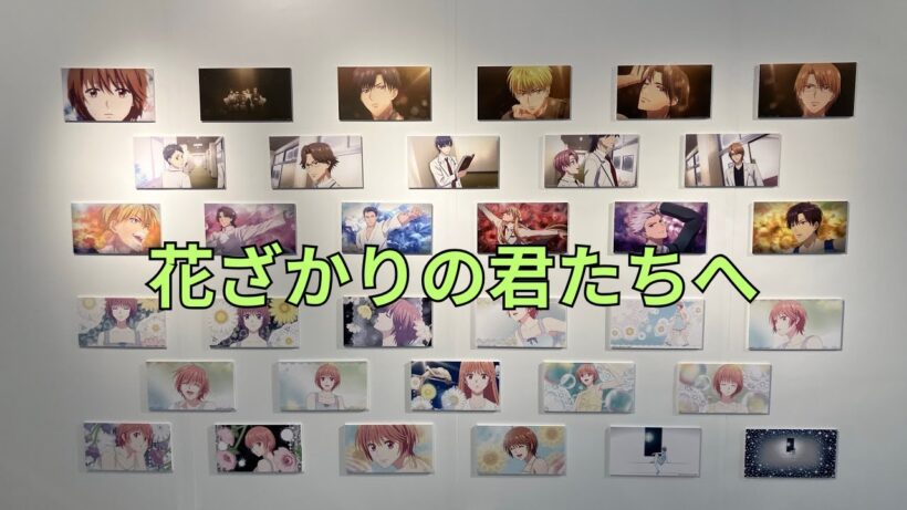 「花ざかりの君たちへ」フォトスポット キービジュアル 場面写真パネル展示 Hana-Kimi