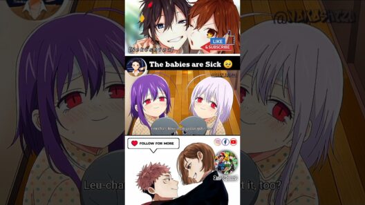 Get well soon 🥺 #anime #childcare