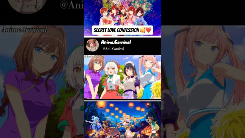 ☆Secret Love Confession 🥰❤️ ☆