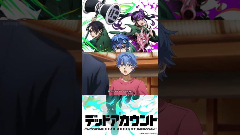 He thinks Miden Academy is a Hotel ~ Dead Account anime funny moment