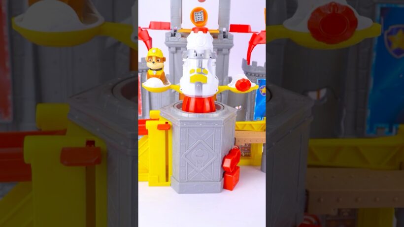 Relaxing with Playset PAW Patrol Rubble & Crew Launch & Spin Spaceship Playset #pawpatrol #usa
