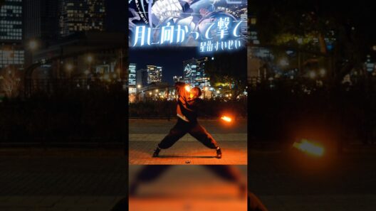 真夜中ハートチューン【月に向かって撃て/星街すいせい】【ホウホウ】#ヲタ芸 #マヨチュー #星街すいせい #shorts