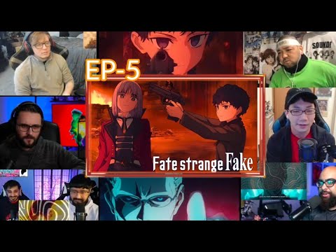 Fate/Strange Fake Episode 5 Reaction Mashup | HD Fate/Strange Fake New Episode 5