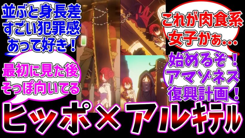 ヒッポ×アルｷﾃﾙ...に対する反応集【Fate/strange Fake】