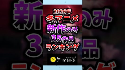 【2026年冬アニメ】新作のみ1話~3話ランキング 22位②
