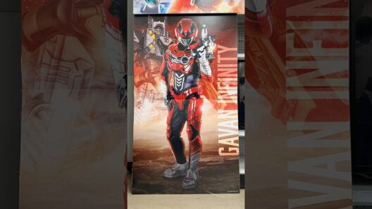 超宇宙刑事ギャバン インフィニティ 池袋サンシャインNARIKIRI WORLD、トイザらス パネル的な展示いろいろ