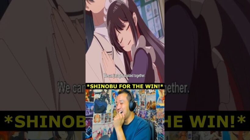 Shinobu Madly In Love with Yamabuki 😍| Tune in to the Midnight Heart Episode 5 #love #anime #shorts