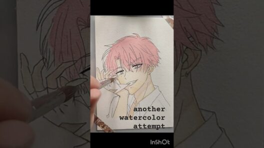 Tamon Watercolor Art from Tamon's B Side #tamonsbside #fanart #shoujo 多聞くん今どっち!? 福原多聞 #shoujoanime