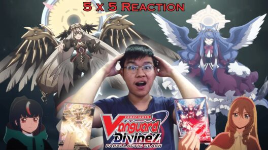 HIKARI VS FANTÔME MEGUMI | Cardfight!! Vanguard Divinez Parallactic Clash Episode 5 REACTION