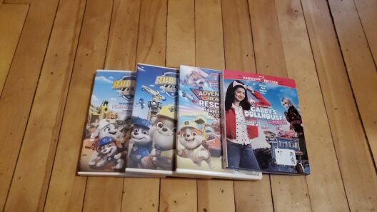 Media Update: Rubble & Crew DVDs & Gabby Dollhouse Movie
