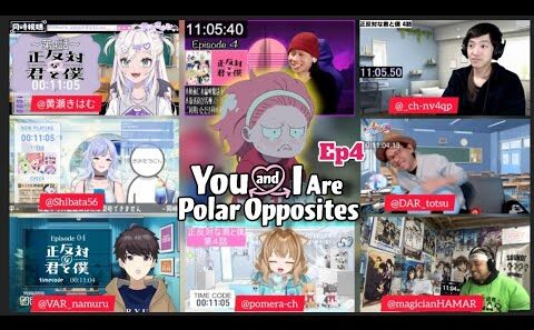 正反対な君と僕 4話 リアクション You and I Are Polar Opposites Episode 4 Japanese Reaction