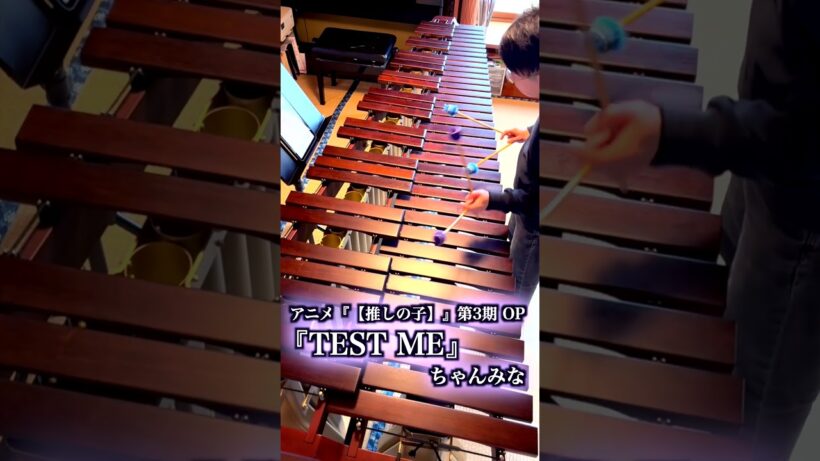 TEST ME｜【推しの子】第3期 OP｜マリンバソロ