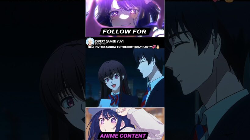 HELI INVITES SOOHA TO THE BIRTHDAY PARTY💞🎂」- DARK MOON THE BLOOD ALTAR EP5 #shorts #anime