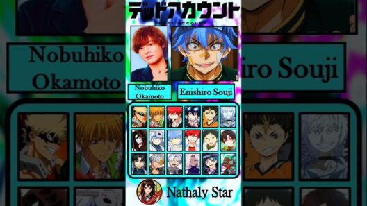 [Dead Account / デッドアカウント] Voice Actors Characters Japanese Anime Dub