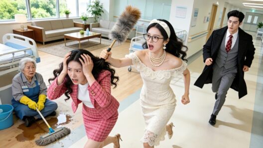 CEOは20年笑わなかったが、貧しい少女が清掃員のおばあさんを守るために羽はたきで悪い女を追い払うのを見た時！胸が高鳴った！#ceo