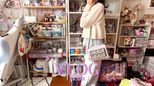 vlog)推しが多すぎる🥹矢沢あいウエハース🎀アマン東京アフヌン🫖鬼滅グッズ開封🌊正反対な君と僕🩷
