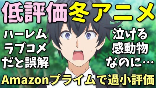 【過小評価？】Amazonレビューで酷評された2026年冬アニメ反応集第六弾【人外教室・アルネの事件簿・拷問バイト】
