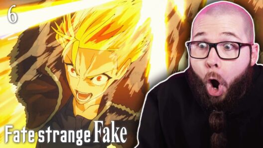 EXCALIBUR 🦁 Fate/strange Fake Episode 6 Reaction | 日本語字幕付き