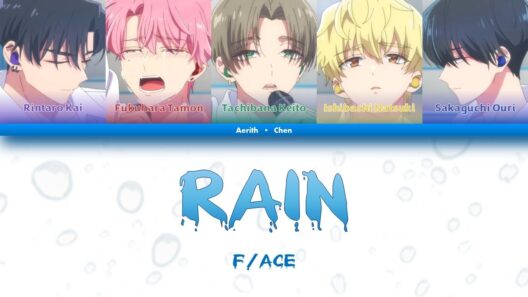 RAIN - F/ACE - Tamon's B Side - Colour Coded Lyrics - (KAN/ROM/ENG)
