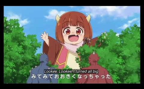 She become a cute giant | The Demon King's Daughter is too kind! |