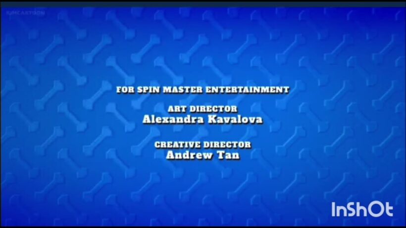 Rubble and Crew Credits Reverse