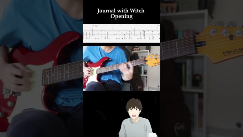 [TABS] Journal with Witch Opening - TOMOO [Sonare] Guitar Cover