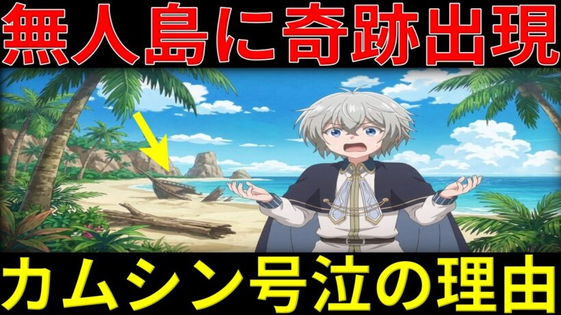 【衝撃】遭難したヴァン様、無人島に別荘建設！？カムシンたちが見た奇跡の光景【お気楽領主の楽しい領地防衛】