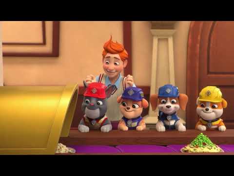 Rubble And Crew Bulids a ￼Conveyor Belt Restaurant For the Hotel!