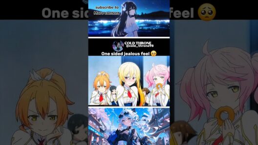 One sided jealous feel 🥺|| #anime #animeedit