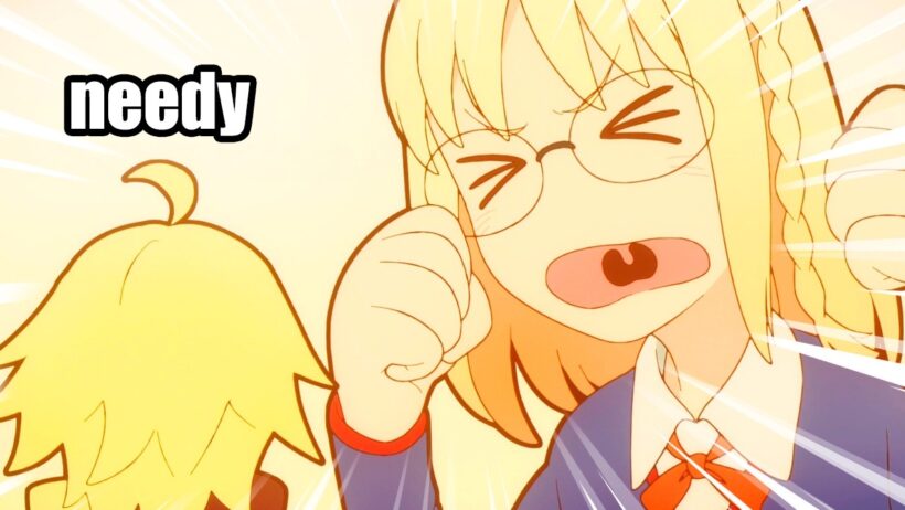 Ayaka argues with Saber! 【Fate/strange Fake】