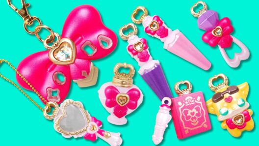 【名探偵プリキュア！】🎀リボンのチャームにミニチュアになったプリキットを付けるよ✨【プリキュア】【はんちゃんラボTV】