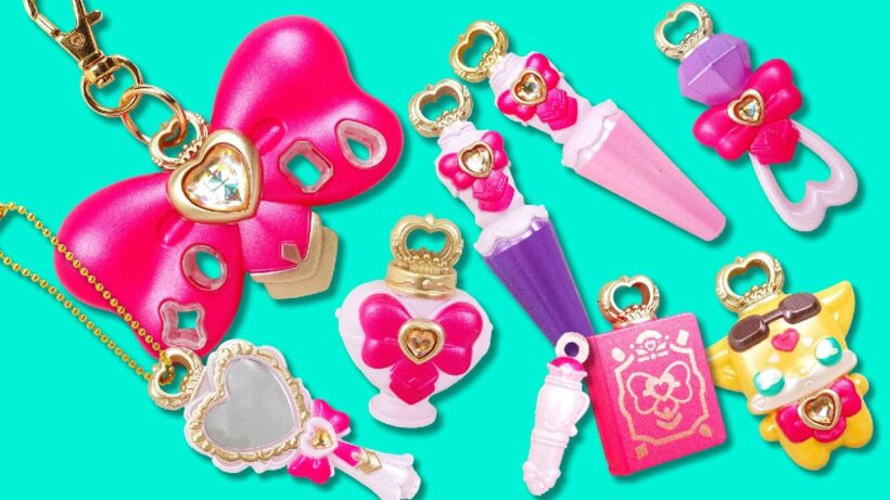 【名探偵プリキュア！】🎀リボンのチャームにミニチュアになったプリキットを付けるよ✨【プリキュア】【はんちゃんラボTV】