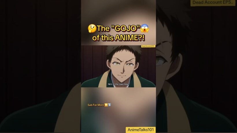 Satoru GOJO x Yoimaru Azaki Sensei🔥Anime React To Jujutsu Kaisen x Dead Account Episode 5 Edit #jjk