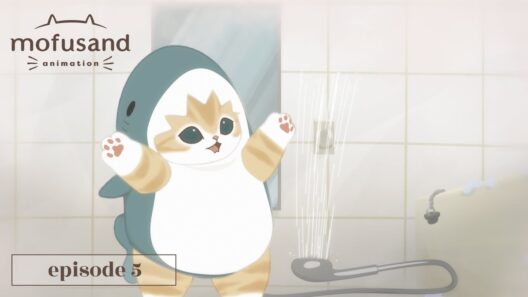【Official Anime】 mofusand -  Episode 5 “Bathtub Cleaning”