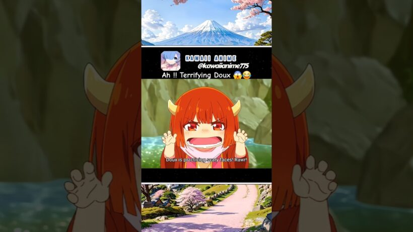 Scary Doux ❤️ #anime #animeedit #shorts