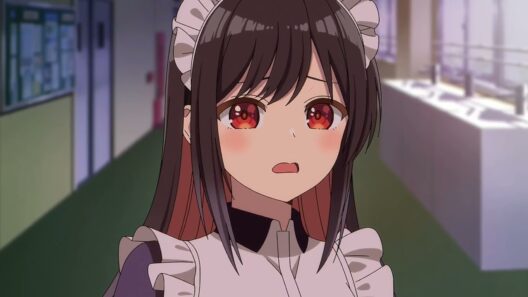 Uzuki está apaixonado por Yamabuki!!!(Mayonaka Heart Tune ep5)