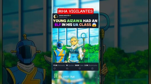 Le jeune Aizawa avait une elfe dans sa classe a UA | #myheroacademia #edit #amv #mha #bnha